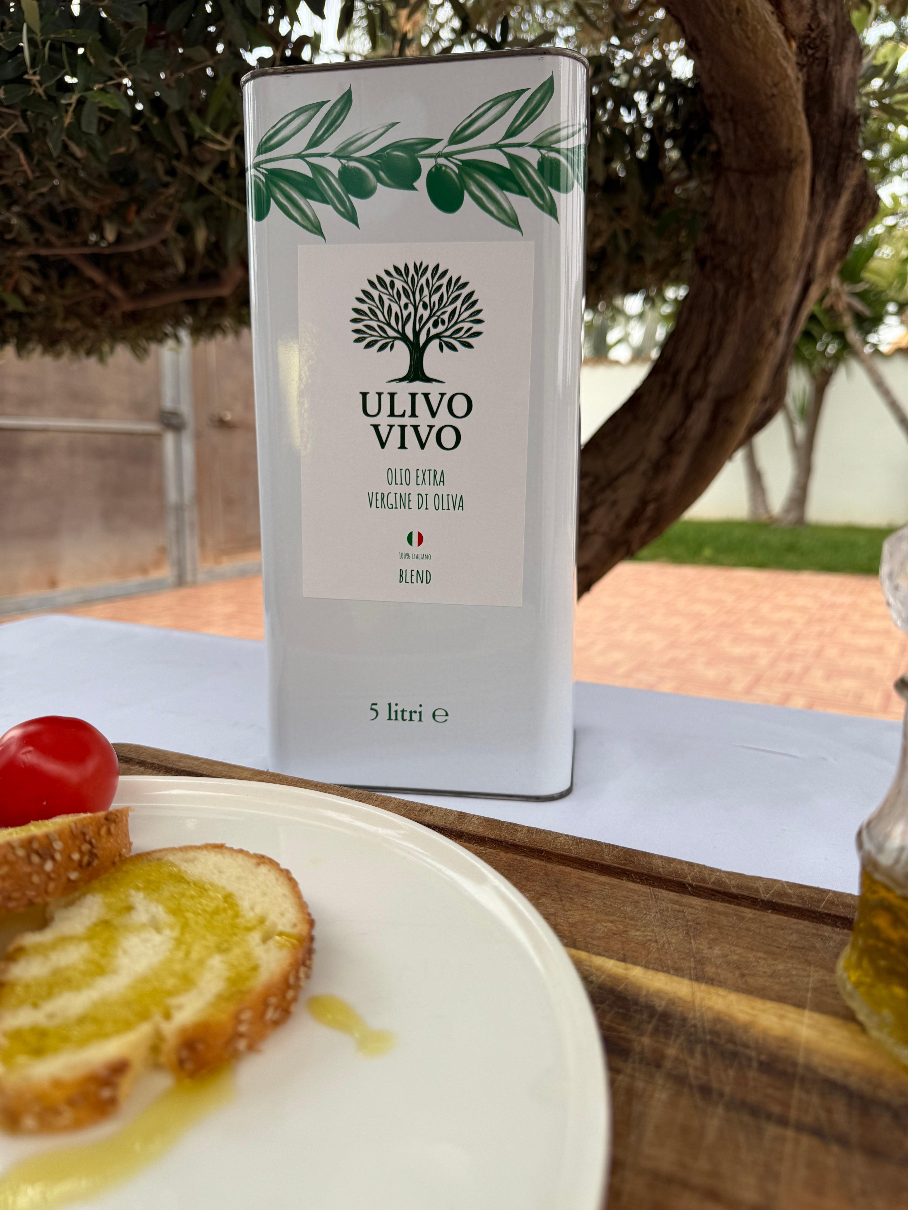 Olio Extravergine Blend 5L - Biancolilla Cerasuola Nocellara | Ulivo Vivo